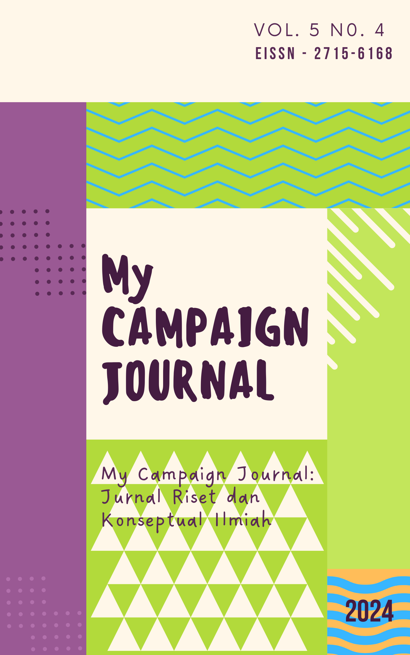 					View Vol. 5 No. 4 (2024): My Campaign Journal
				