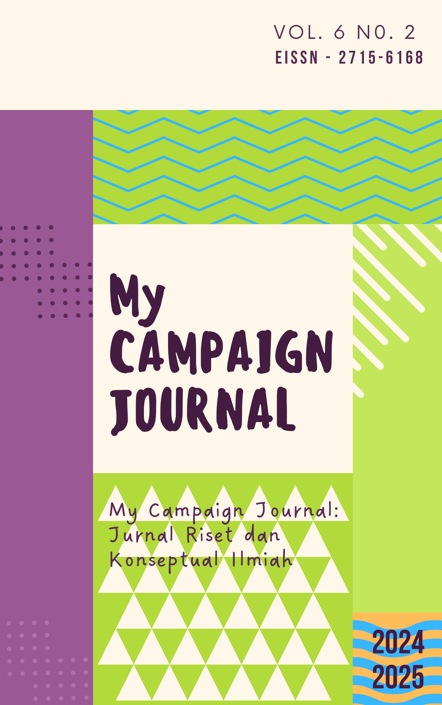 View Vol. 6 No. 2 (2024): My Campaign Journal
